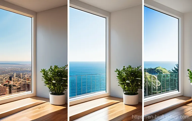 자연 채광을 극대화하는 바이오필릭 디자인 - Here are three detailed image prompts designed to maximize natural light, adhering to all specified ...