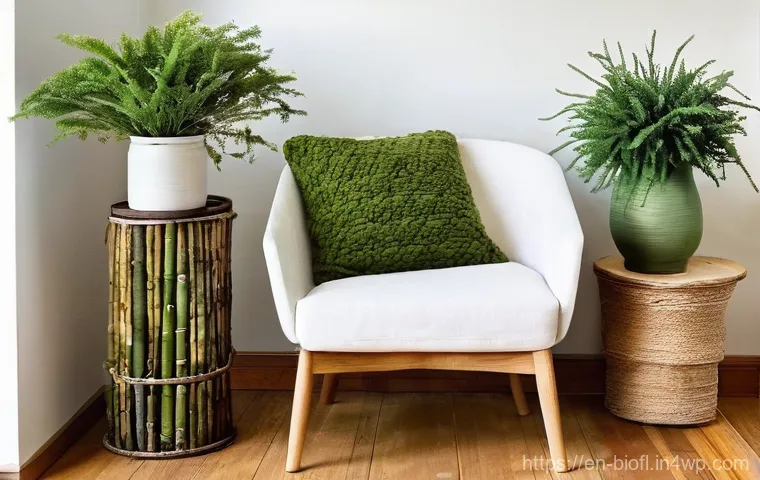 바이오필릭 주거의 비용 효율성 - **A Productive Home Office with a Soothing Garden View and Natural Materials.**
    *   **Descriptio...