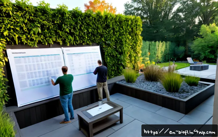 바이오필릭 주택 건축 비용 예측 - Photorealistic wide-angle exterior of a newly built biophilic family home in a leafy North American ...
